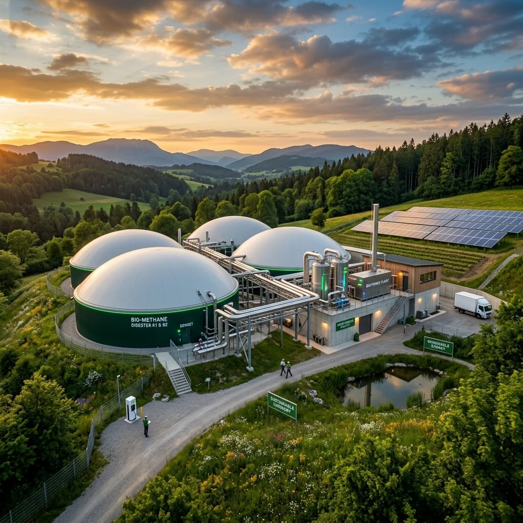 Bio-Energy and Biogas Plant Infrastructure