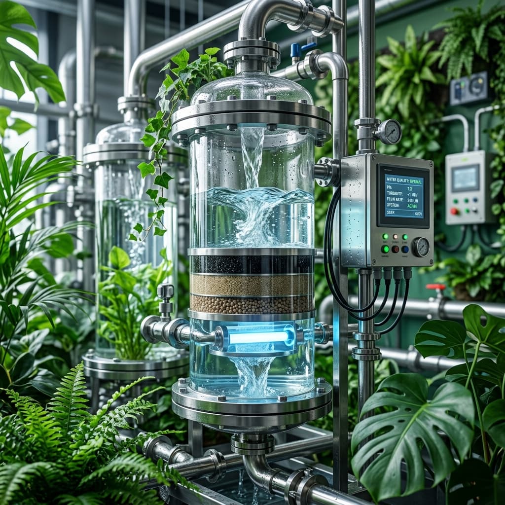 Industrial Water Regeneration and STP Filtration Engineering