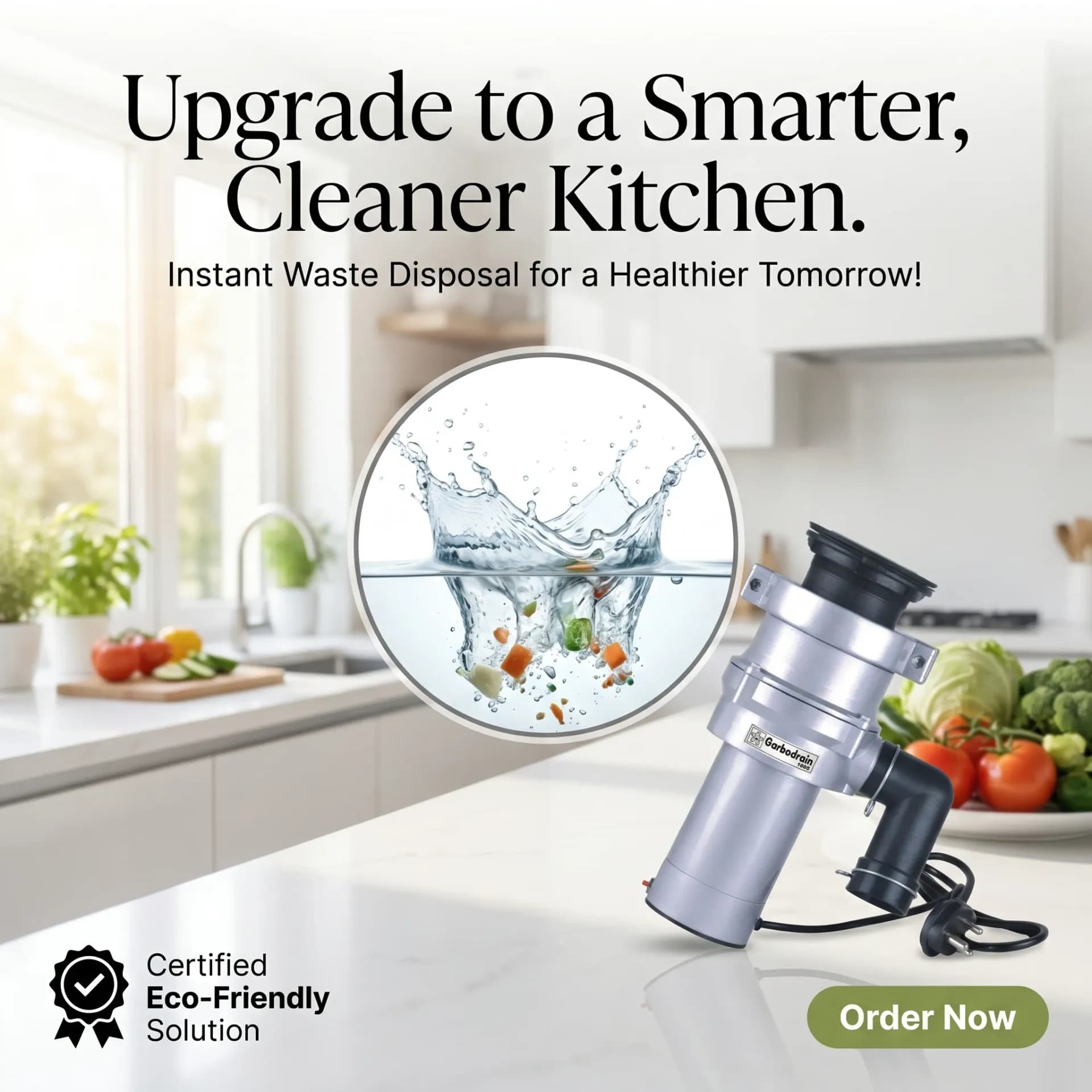 Kitchen Waste Disposal Machine